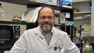 Portrait of Covid researcher Dr. Ariel Jaitovich