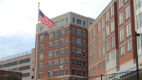 American Flag at Albany Medical Center, B Entry, New Scotland Avenue