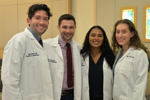 group of smiling anesthesiology residents, Albany Medical College