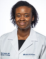 Portrait of urology resident Dr. Aisha Kazeem